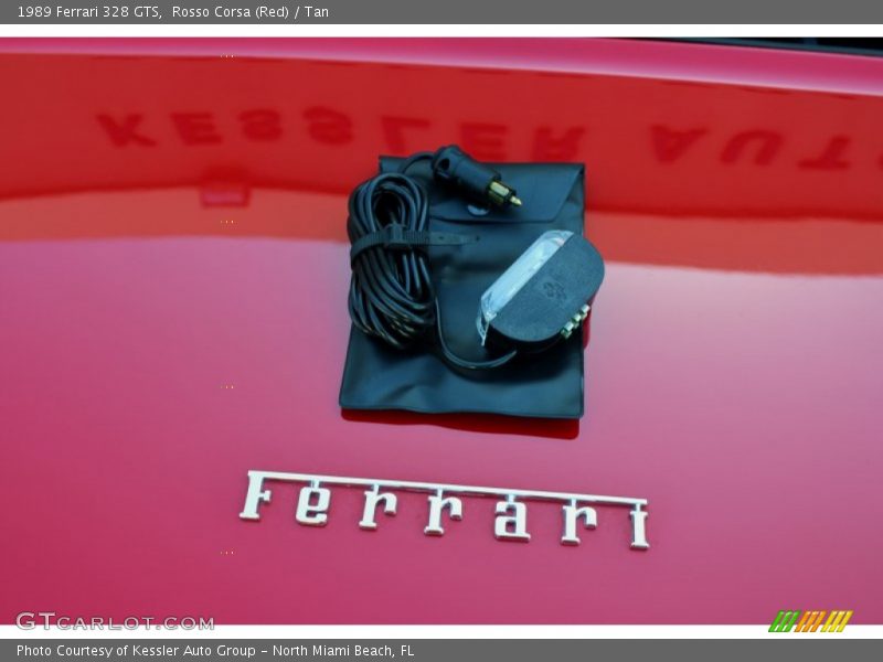 Rosso Corsa (Red) / Tan 1989 Ferrari 328 GTS