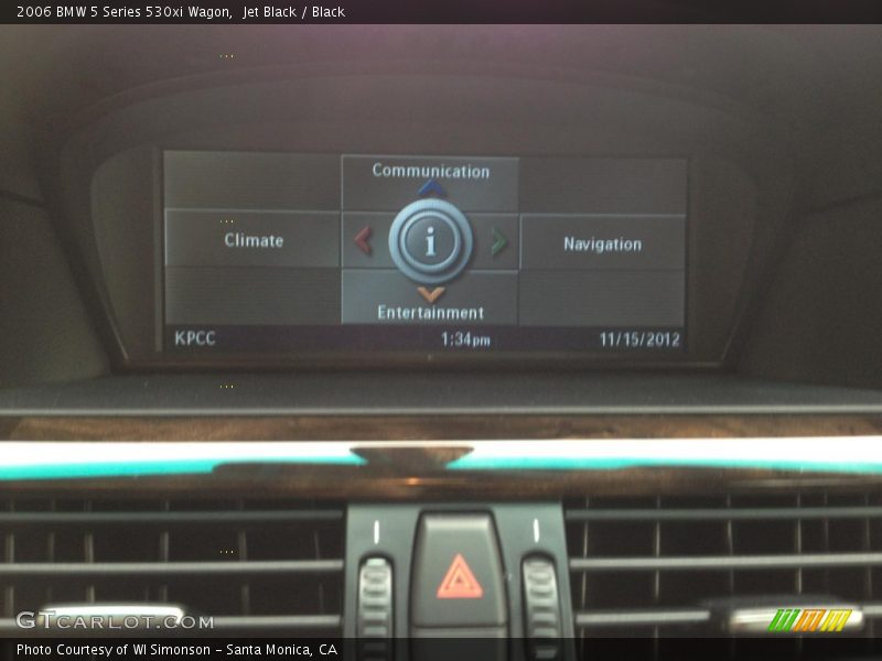 Jet Black / Black 2006 BMW 5 Series 530xi Wagon