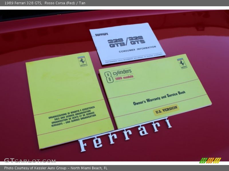 Books/Manuals of 1989 328 GTS