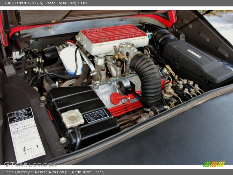 1989 328 GTS Engine - 3.2 Liter DOHC 32-Valve V8