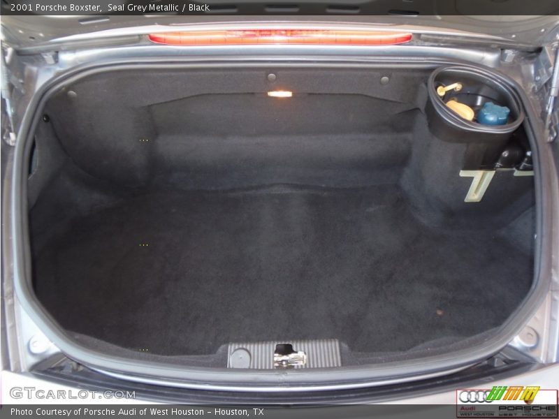Seal Grey Metallic / Black 2001 Porsche Boxster