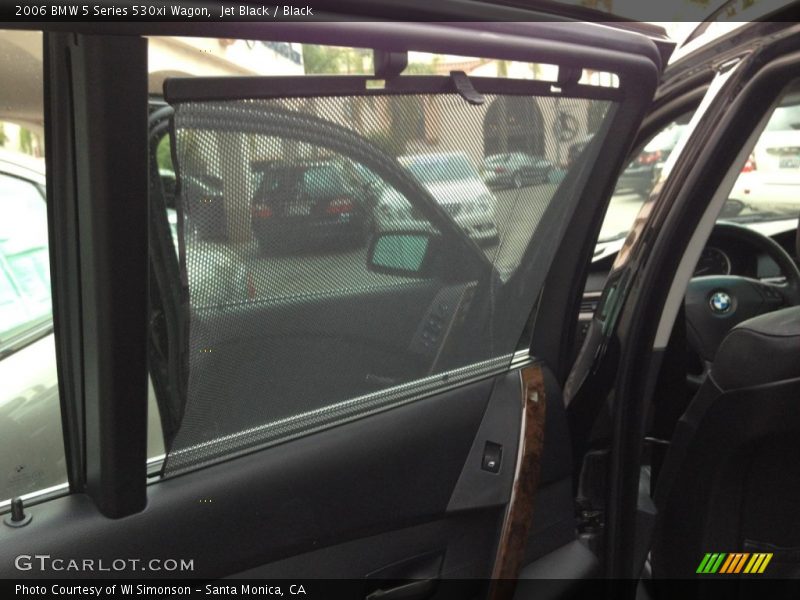 Jet Black / Black 2006 BMW 5 Series 530xi Wagon