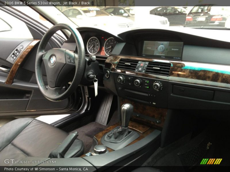 Jet Black / Black 2006 BMW 5 Series 530xi Wagon