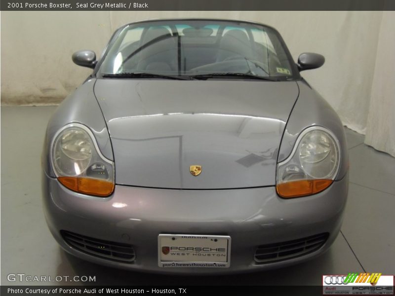 Seal Grey Metallic / Black 2001 Porsche Boxster