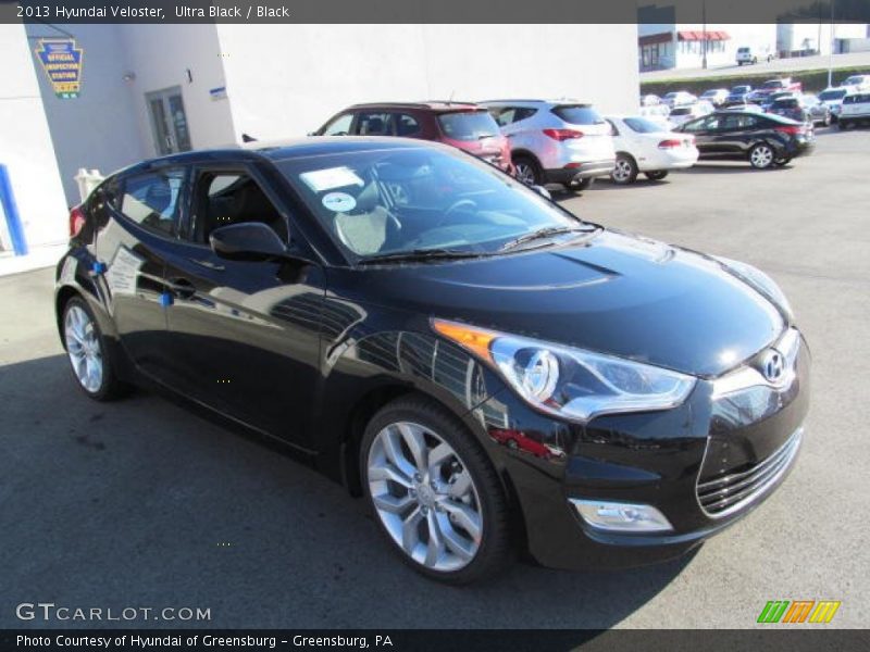 Ultra Black / Black 2013 Hyundai Veloster