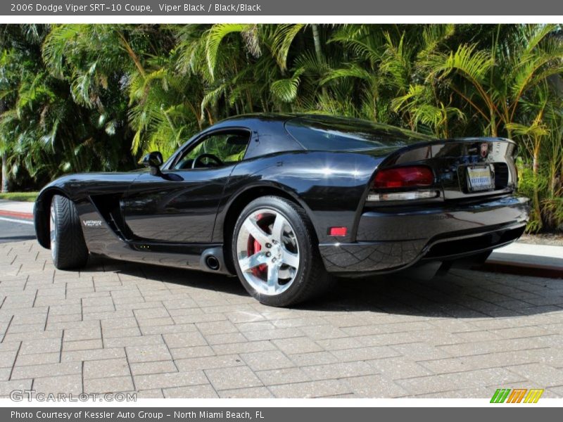 Viper Black / Black/Black 2006 Dodge Viper SRT-10 Coupe