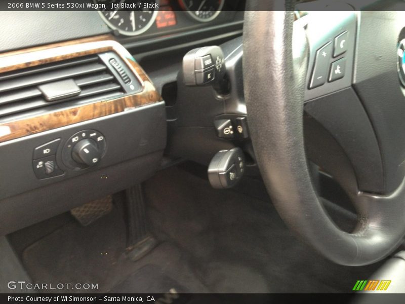 Jet Black / Black 2006 BMW 5 Series 530xi Wagon