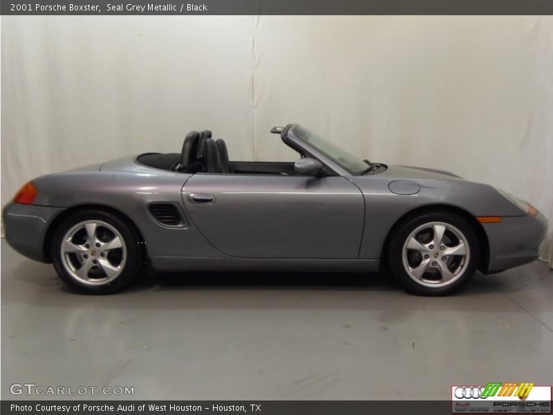 Seal Grey Metallic / Black 2001 Porsche Boxster