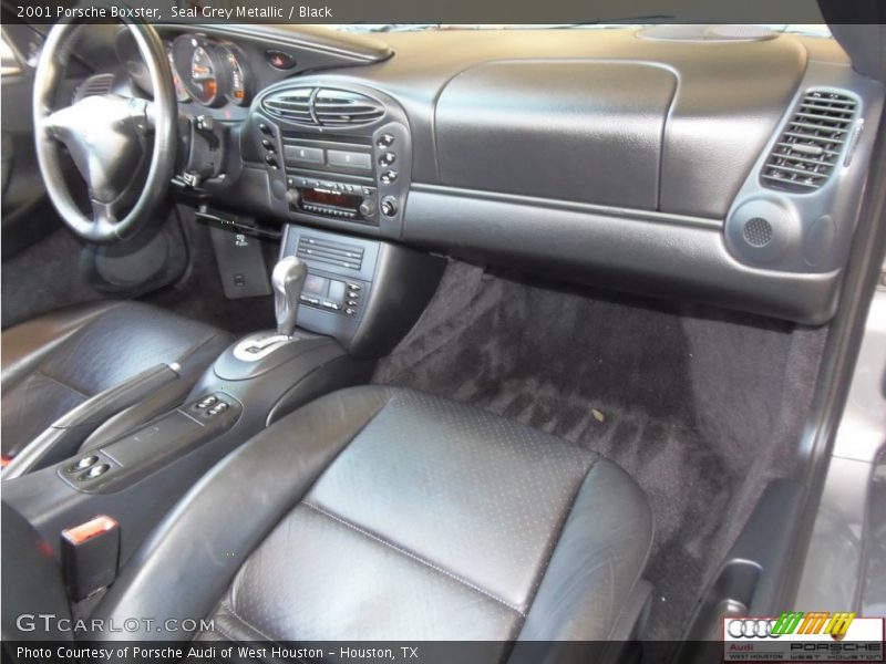 Seal Grey Metallic / Black 2001 Porsche Boxster