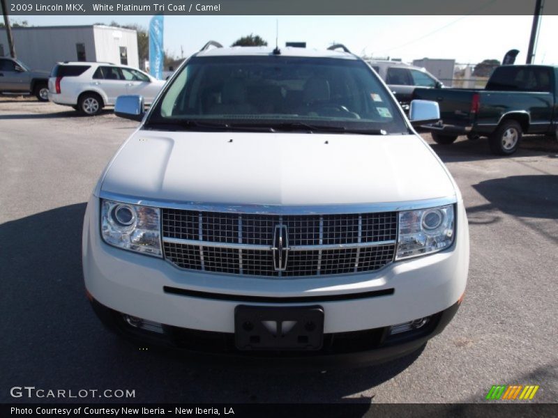 White Platinum Tri Coat / Camel 2009 Lincoln MKX