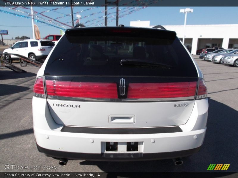 White Platinum Tri Coat / Camel 2009 Lincoln MKX