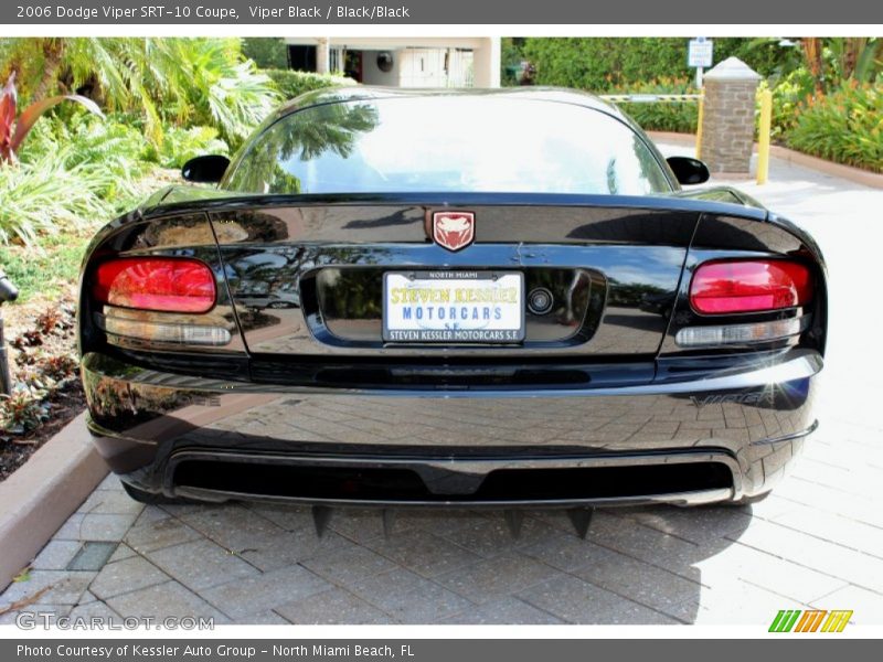 Viper Black / Black/Black 2006 Dodge Viper SRT-10 Coupe