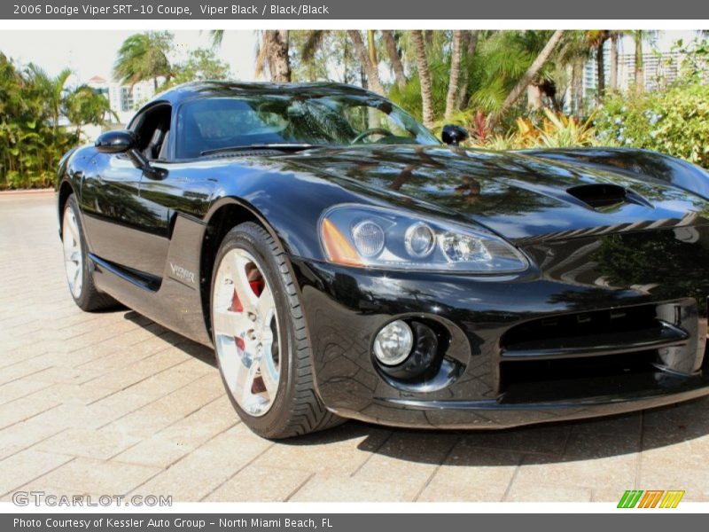 Viper Black / Black/Black 2006 Dodge Viper SRT-10 Coupe