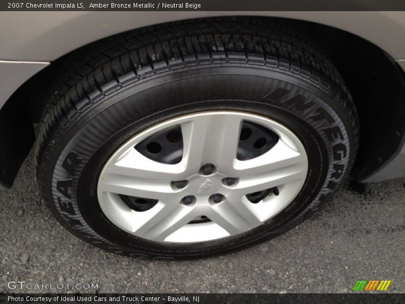Amber Bronze Metallic / Neutral Beige 2007 Chevrolet Impala LS