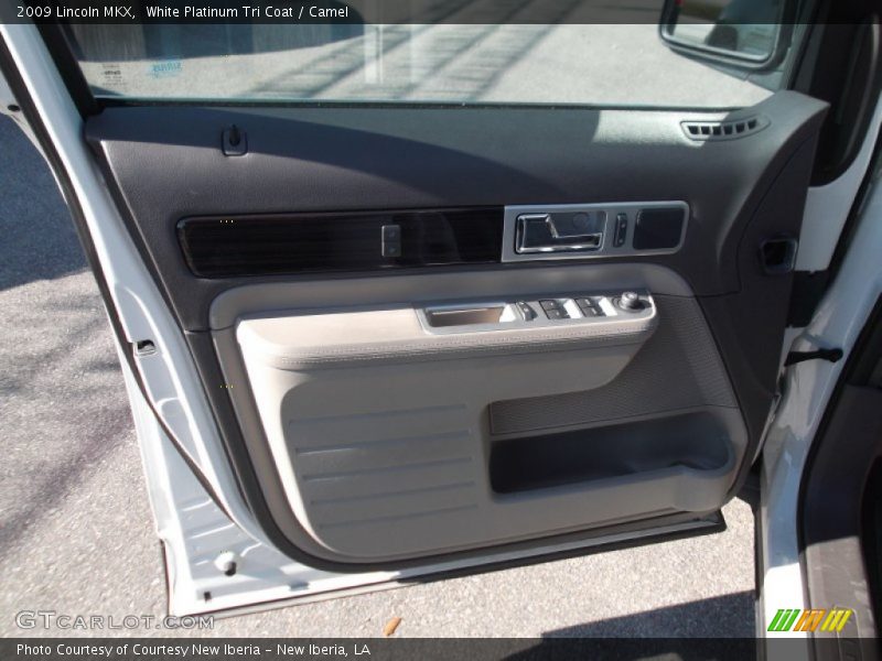 White Platinum Tri Coat / Camel 2009 Lincoln MKX
