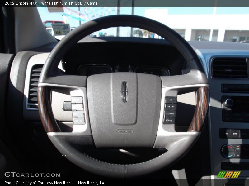 White Platinum Tri Coat / Camel 2009 Lincoln MKX