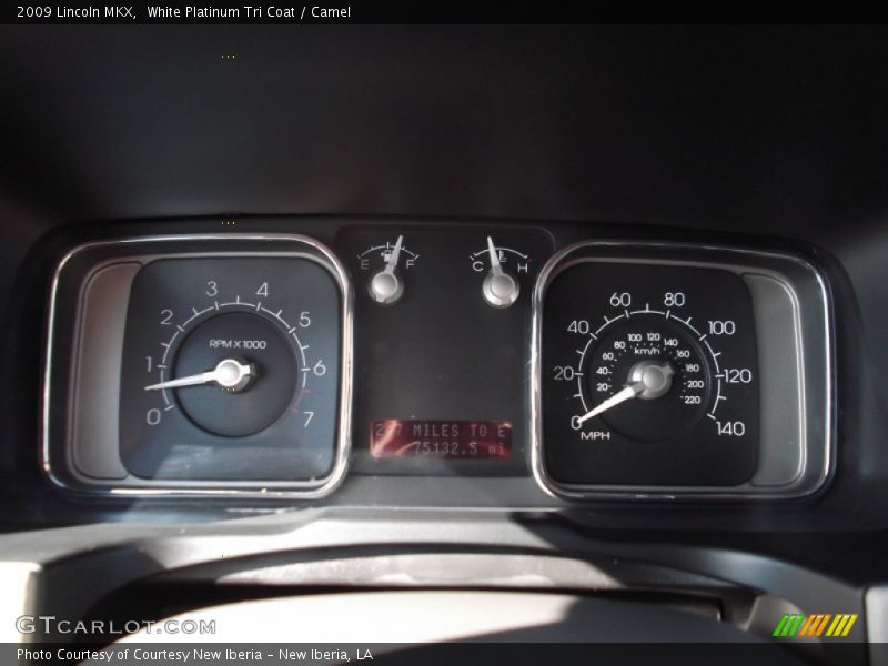 White Platinum Tri Coat / Camel 2009 Lincoln MKX