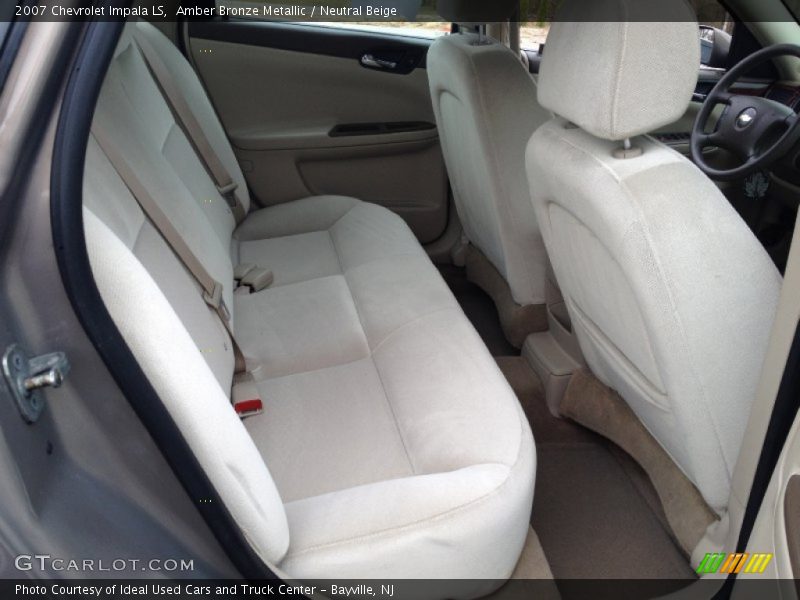 Amber Bronze Metallic / Neutral Beige 2007 Chevrolet Impala LS