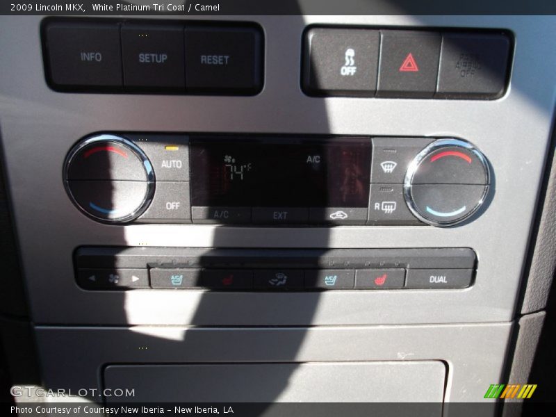 White Platinum Tri Coat / Camel 2009 Lincoln MKX
