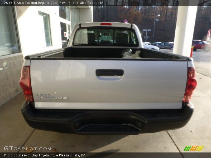 Silver Streak Mica / Graphite 2013 Toyota Tacoma Regular Cab