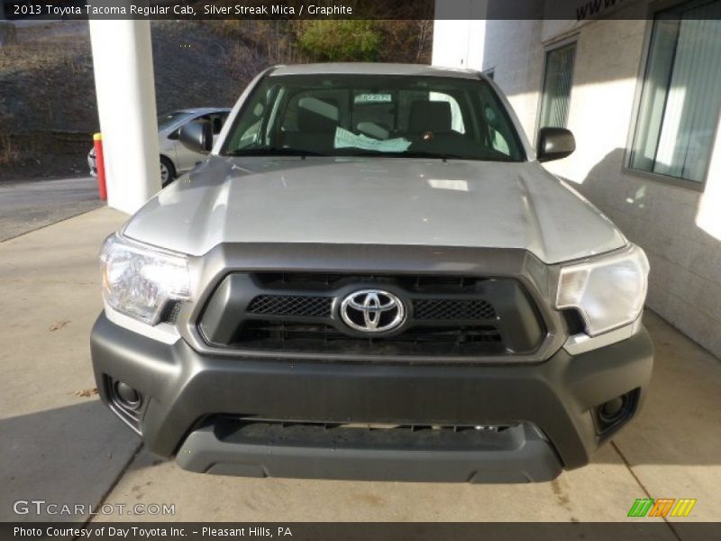 Silver Streak Mica / Graphite 2013 Toyota Tacoma Regular Cab