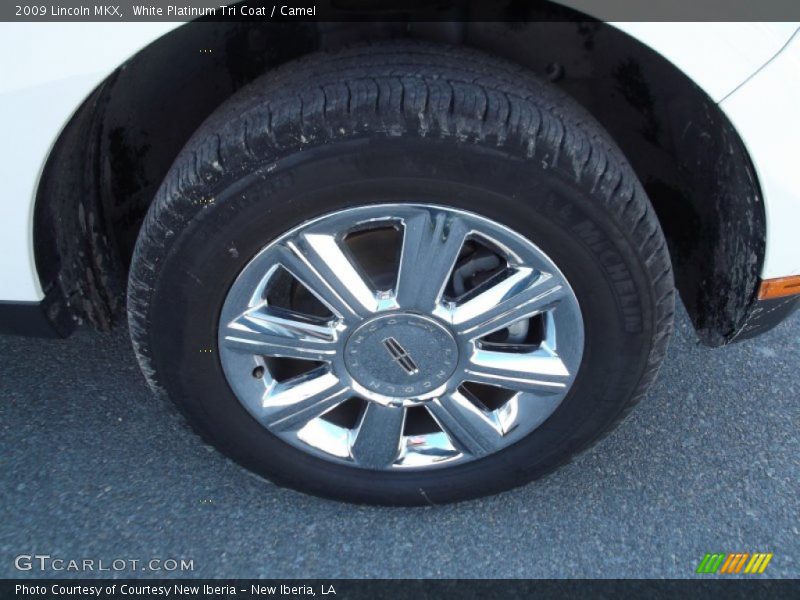 White Platinum Tri Coat / Camel 2009 Lincoln MKX