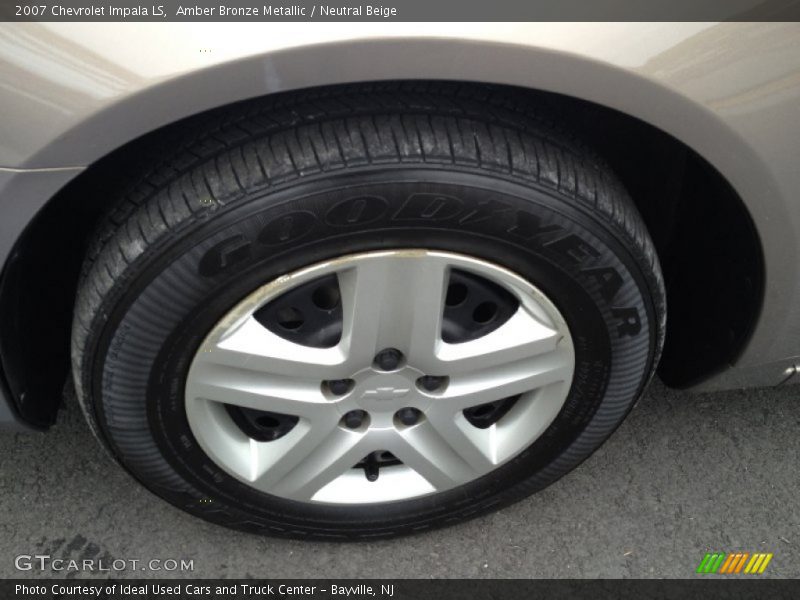 Amber Bronze Metallic / Neutral Beige 2007 Chevrolet Impala LS