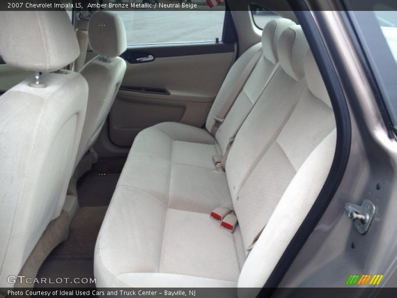 Amber Bronze Metallic / Neutral Beige 2007 Chevrolet Impala LS