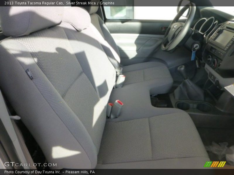 Silver Streak Mica / Graphite 2013 Toyota Tacoma Regular Cab