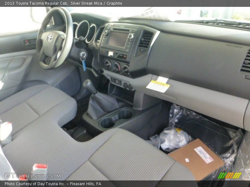 Silver Streak Mica / Graphite 2013 Toyota Tacoma Regular Cab