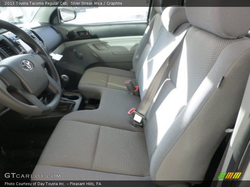 Silver Streak Mica / Graphite 2013 Toyota Tacoma Regular Cab