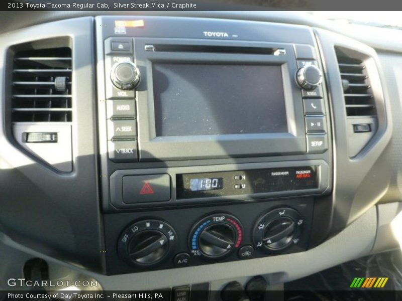 Silver Streak Mica / Graphite 2013 Toyota Tacoma Regular Cab
