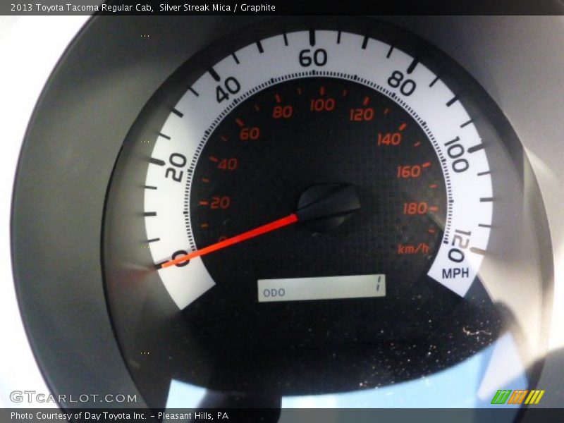 Silver Streak Mica / Graphite 2013 Toyota Tacoma Regular Cab