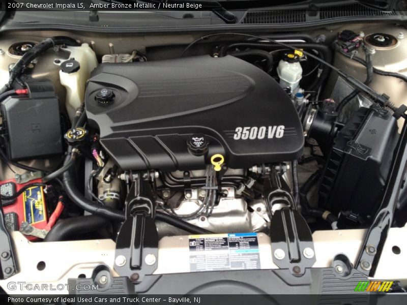 Amber Bronze Metallic / Neutral Beige 2007 Chevrolet Impala LS