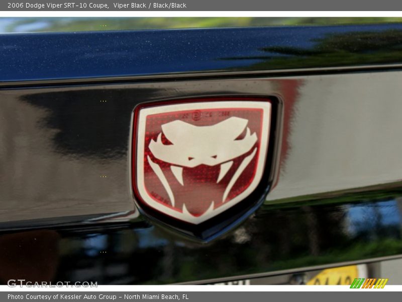 Viper Black / Black/Black 2006 Dodge Viper SRT-10 Coupe