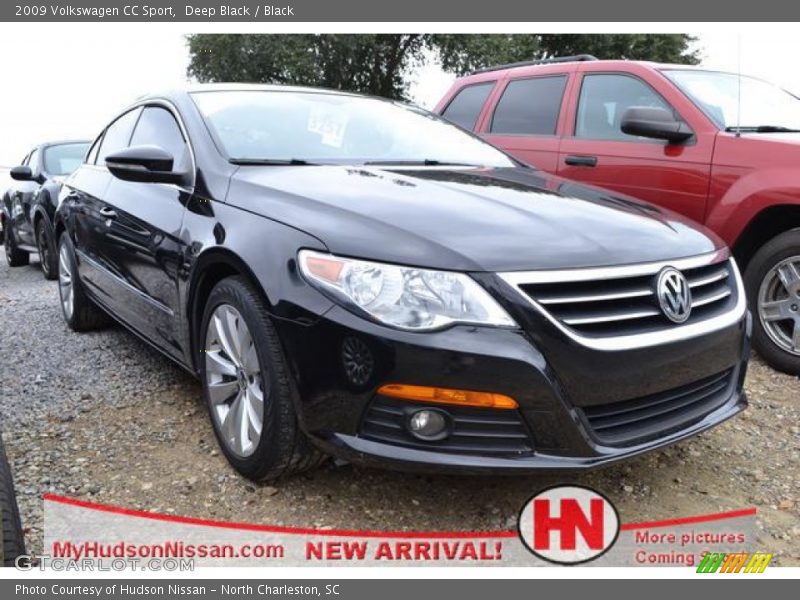 Deep Black / Black 2009 Volkswagen CC Sport