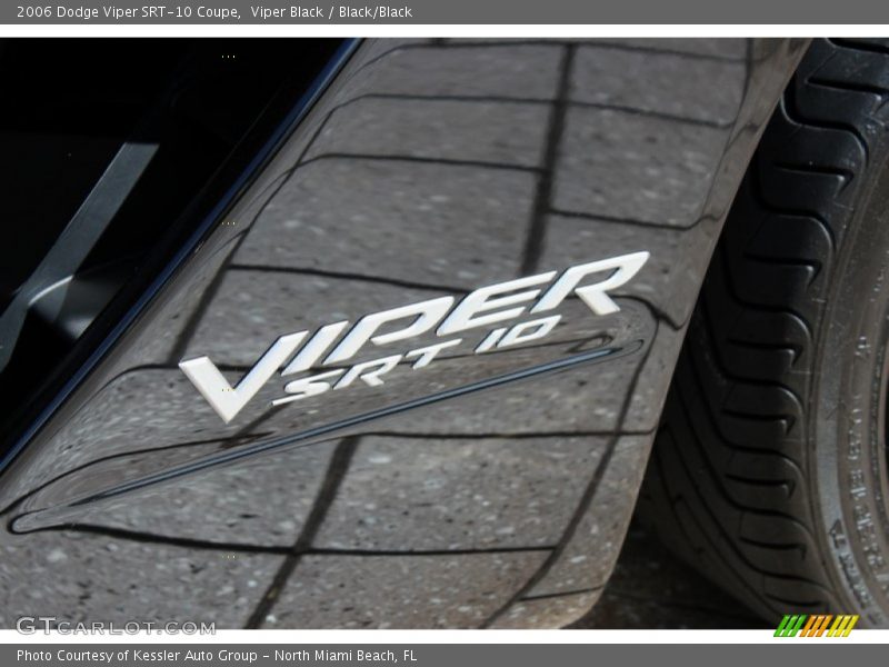 Viper Black / Black/Black 2006 Dodge Viper SRT-10 Coupe