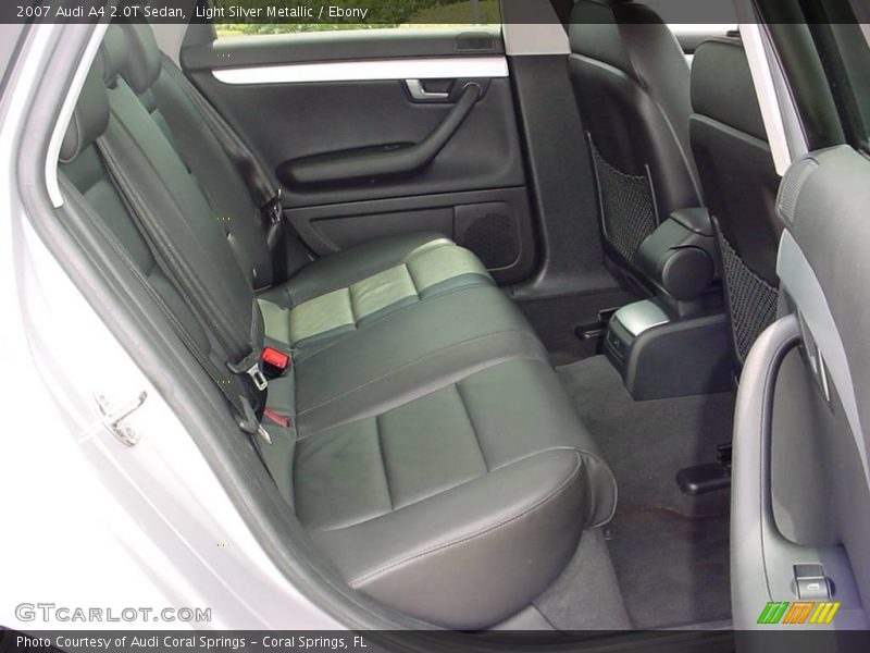 Light Silver Metallic / Ebony 2007 Audi A4 2.0T Sedan