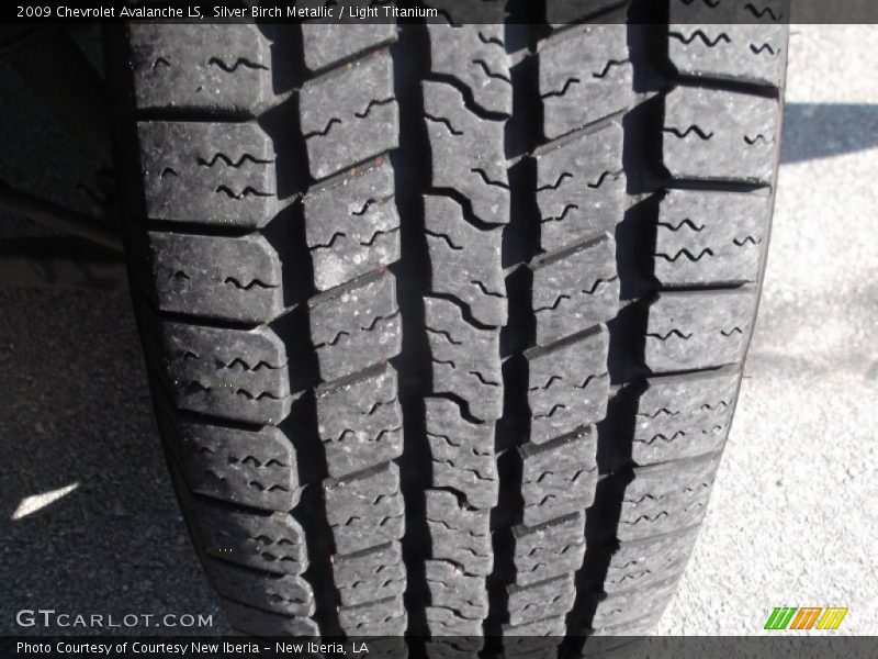 Silver Birch Metallic / Light Titanium 2009 Chevrolet Avalanche LS