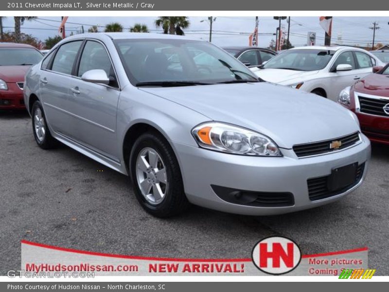 Silver Ice Metallic / Gray 2011 Chevrolet Impala LT