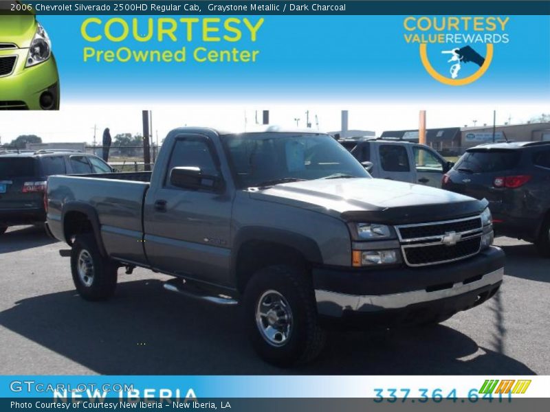 Graystone Metallic / Dark Charcoal 2006 Chevrolet Silverado 2500HD Regular Cab