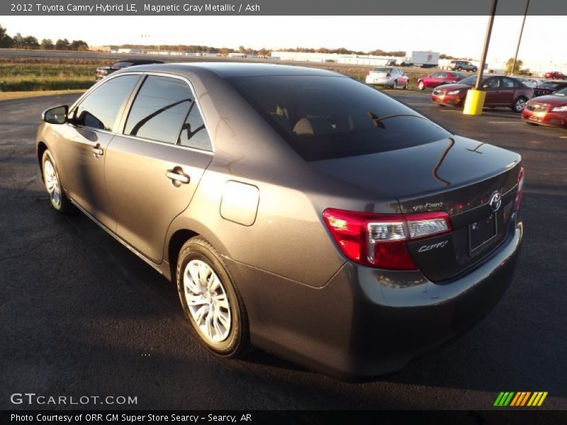 Magnetic Gray Metallic / Ash 2012 Toyota Camry Hybrid LE