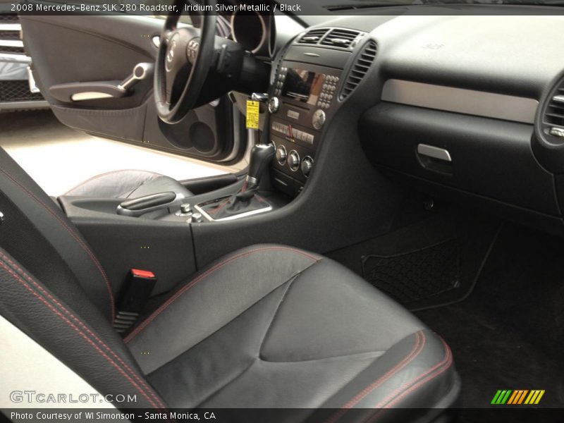 Iridium Silver Metallic / Black 2008 Mercedes-Benz SLK 280 Roadster