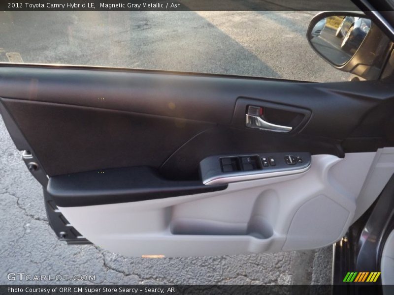 Magnetic Gray Metallic / Ash 2012 Toyota Camry Hybrid LE