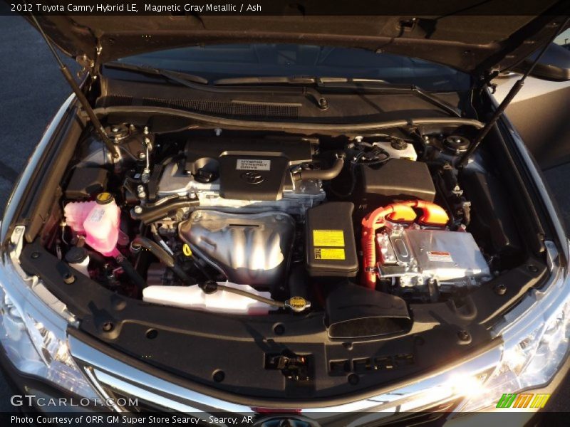 Magnetic Gray Metallic / Ash 2012 Toyota Camry Hybrid LE