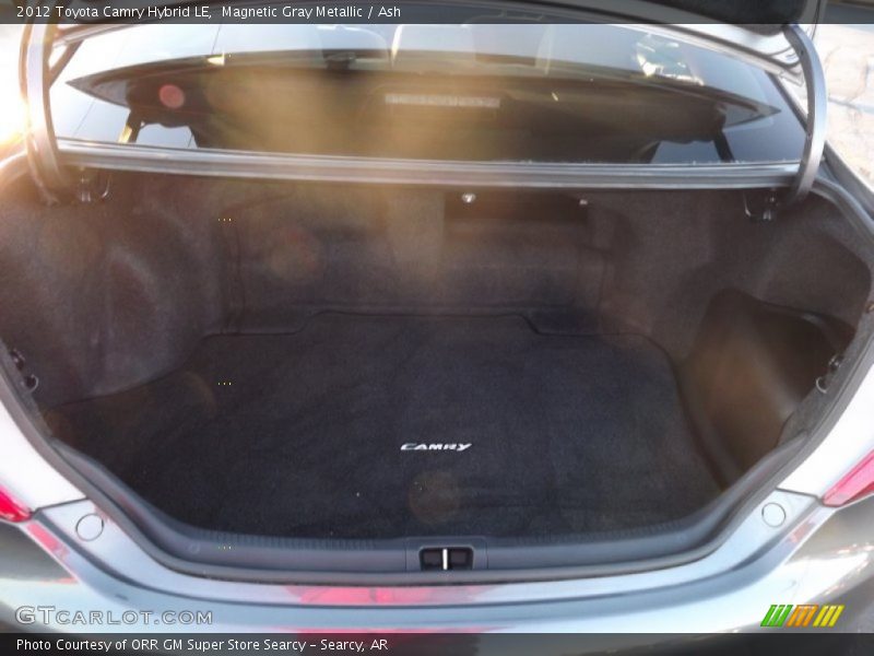 Magnetic Gray Metallic / Ash 2012 Toyota Camry Hybrid LE