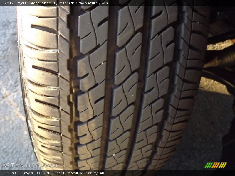 Magnetic Gray Metallic / Ash 2012 Toyota Camry Hybrid LE