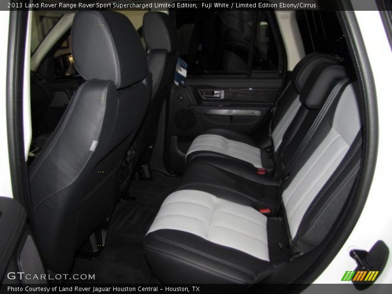 Rear Seat of 2013 Range Rover Sport Supercharged Limited Edition