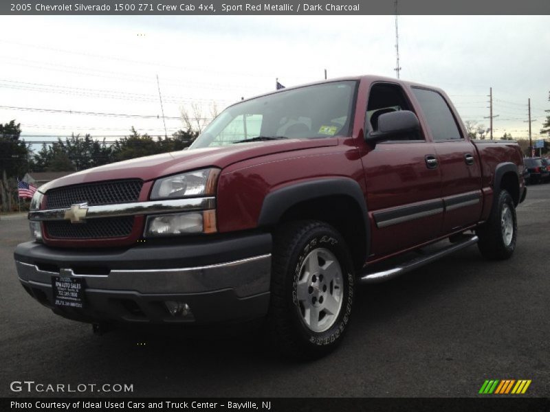 Sport Red Metallic / Dark Charcoal 2005 Chevrolet Silverado 1500 Z71 Crew Cab 4x4