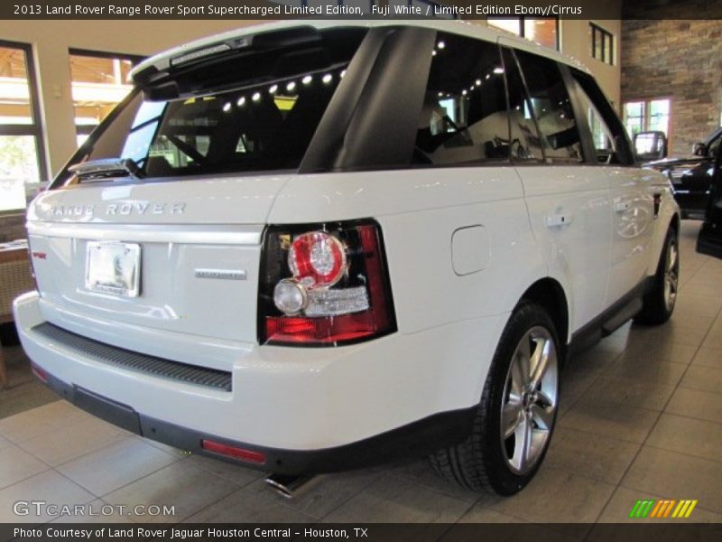 Fuji White / Limited Edition Ebony/Cirrus 2013 Land Rover Range Rover Sport Supercharged Limited Edition